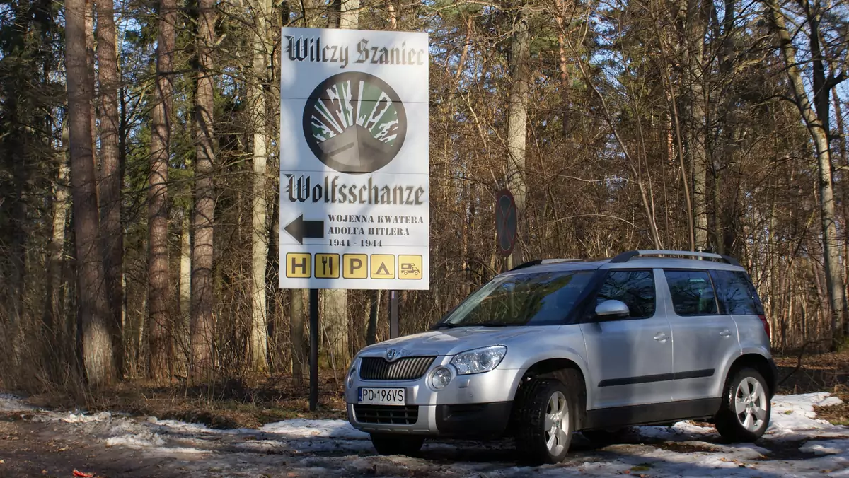 Skoda Yeti zdobywa Mazury