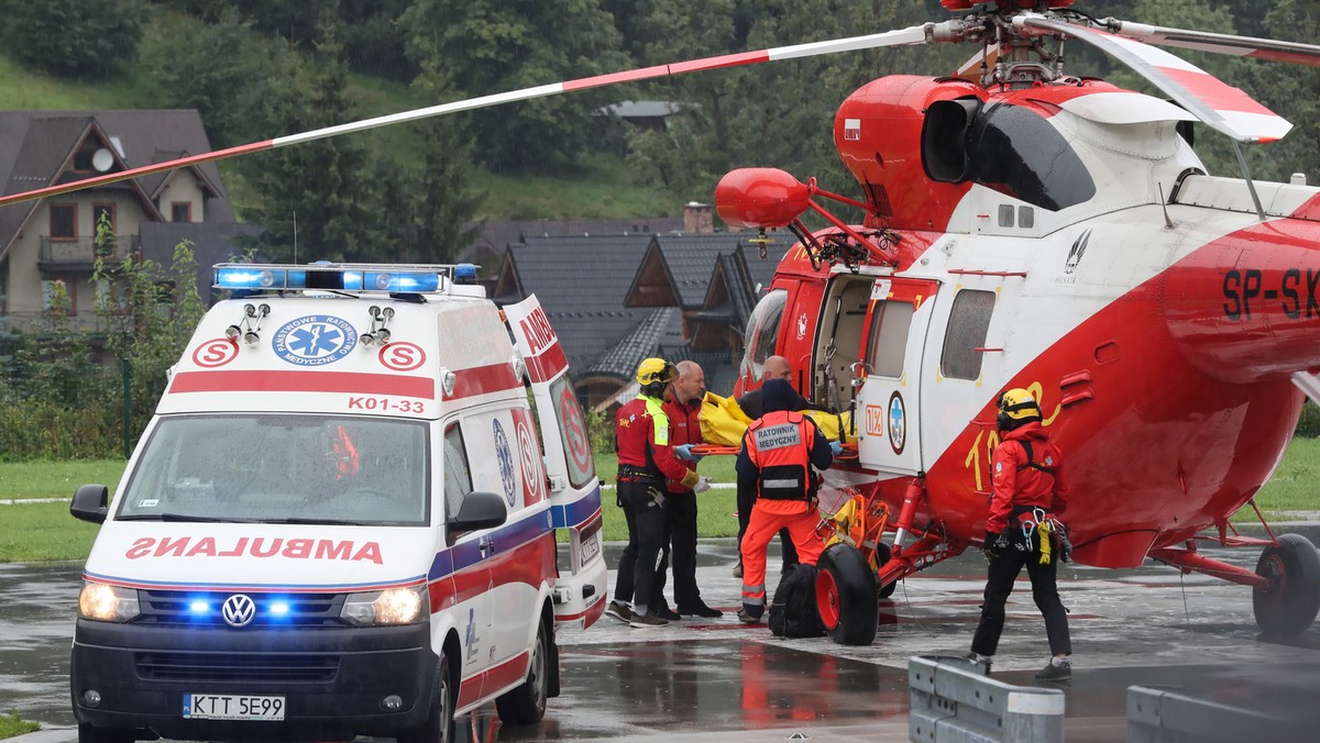 Burza w Tatrach. 27 poszkodowanych wciąż w szpitalach