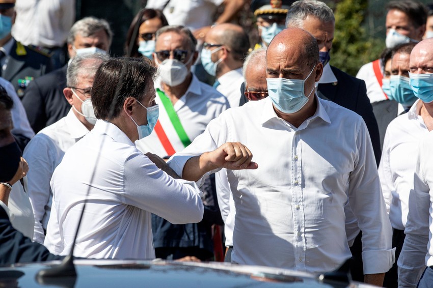 Đuzepe Konte i Nikola Cingareti