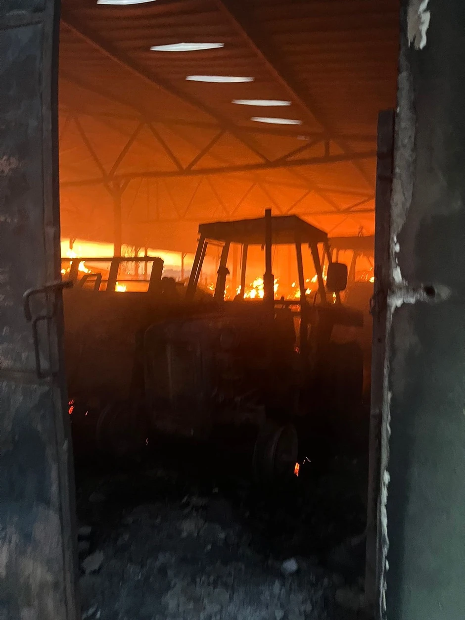 Požar na salašu kod Vršca