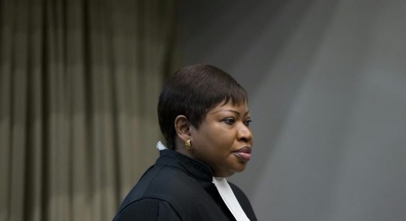International Criminal Court's chief prosecutor Fatou Bensouda, pictured in 2016, wants bloodshed in the Central African Republic to immediately stop