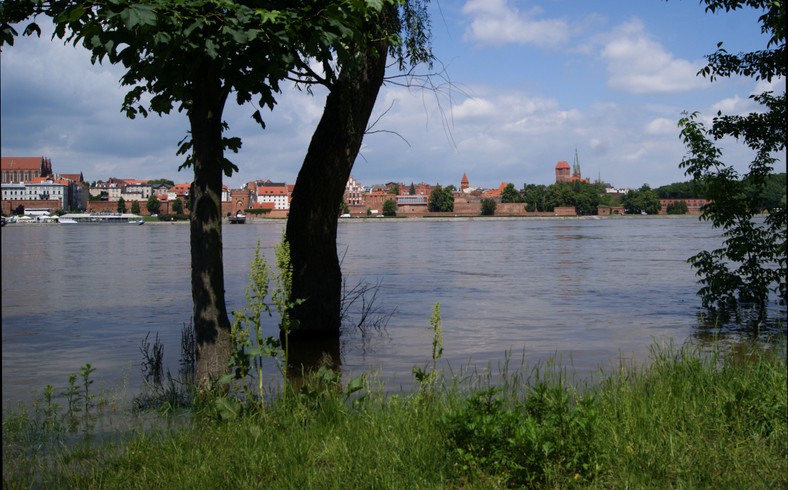 Fala wezbraniowa w Toruniu