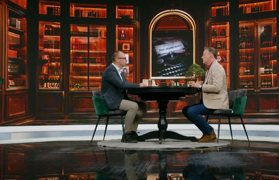 Igor Simić u emisiji "Nije srpski ćutati" na Blic TV