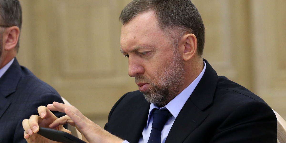 Oleg Deripaska w 2017 r.