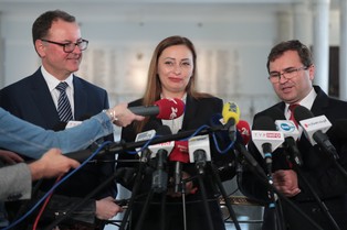 Girzyński o odejściu z PiS: Czerwińska powiedziała rzeczy, za które powinna zostać pozwana