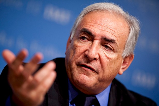 Dominique Strauss-Kahn, były szef MFW. Fot. Bloomberg