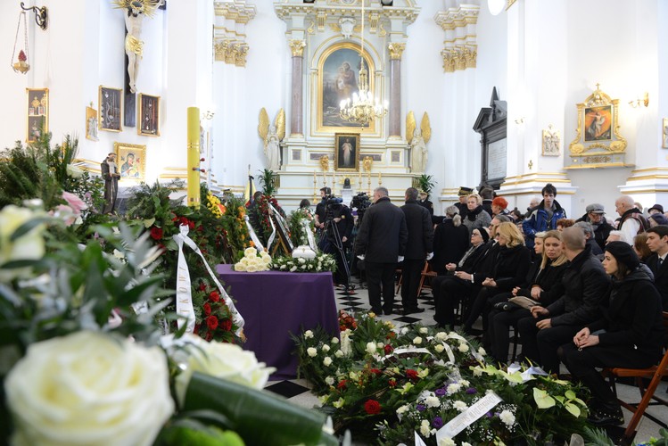 POGRZEB WOJCIECHA MŁYNARSKIEGO