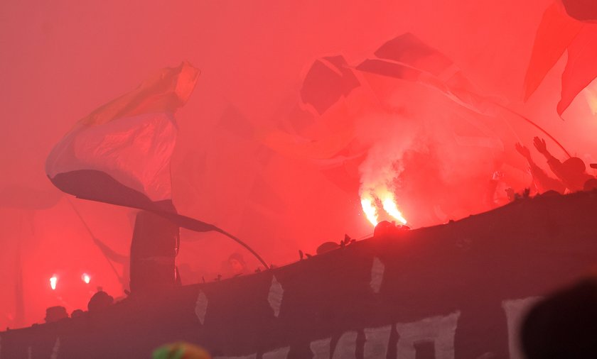 puchar polski legia pokonala motor zadymiony stadion w lublinie