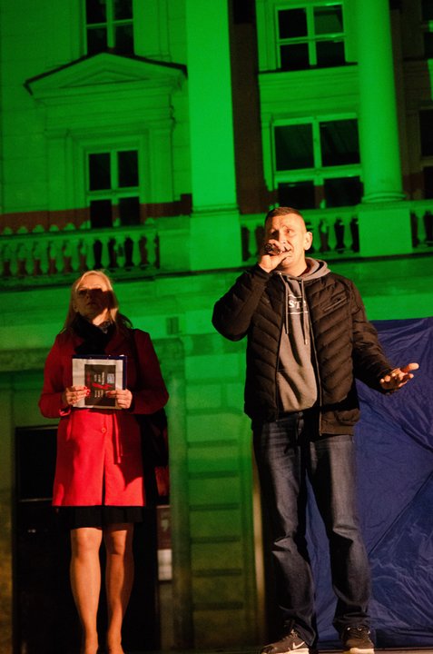 Manifestacja na placu Wolności w Poznaniu, fot. Bartosz Garba