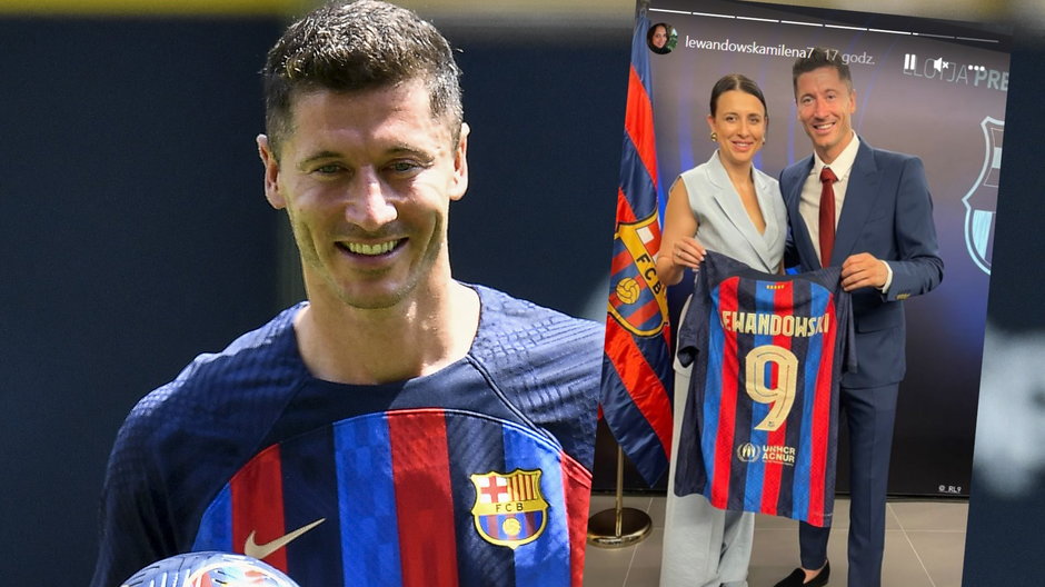 Robert Lewandowski i jego siostra Milena Lewandowska-Miros