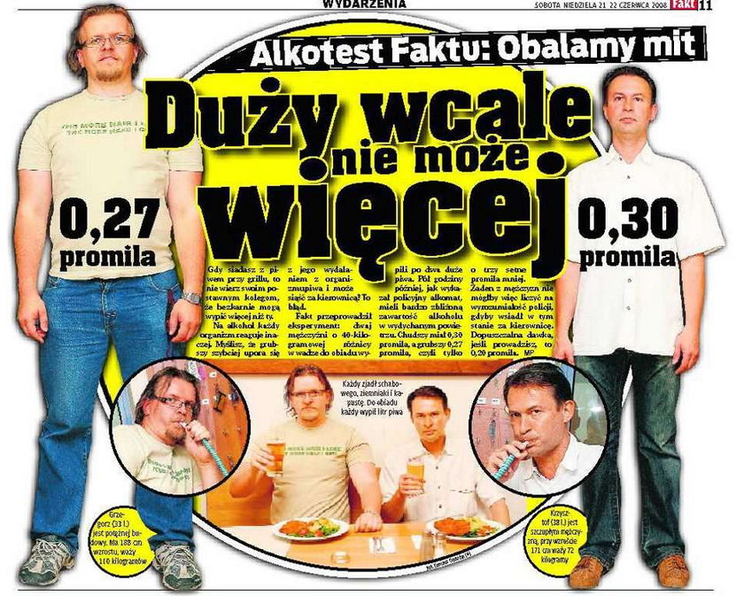 Duży nie może więcej