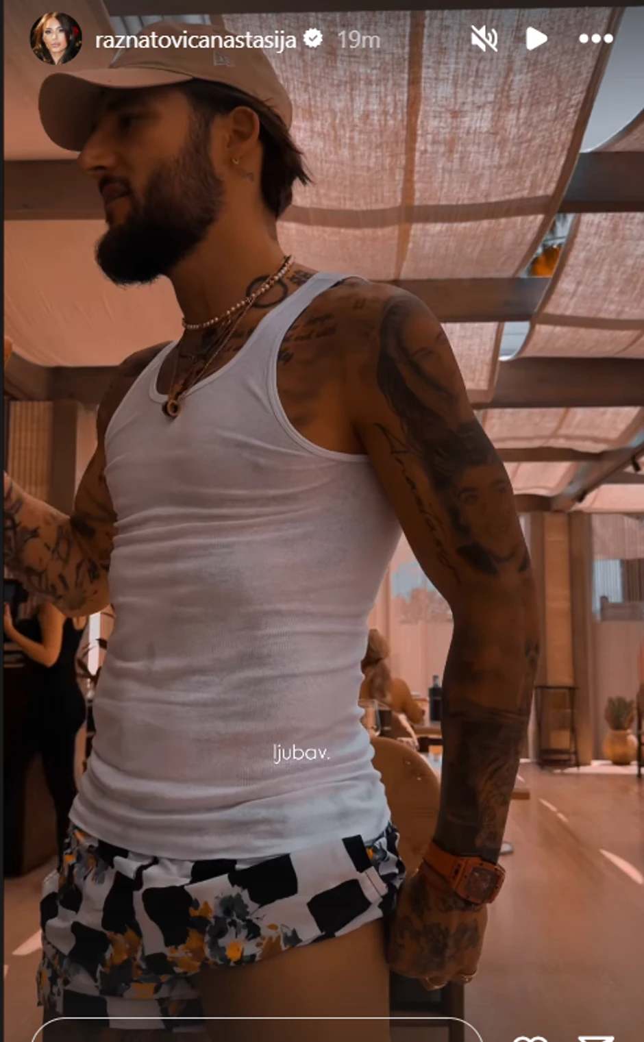 Anastasija i Gudelj na odmoru