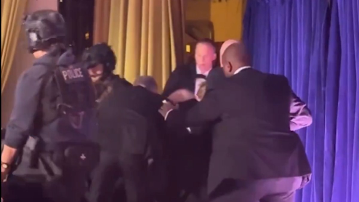 Donald Tramp, evakuacija nakon pucnjave na večeri