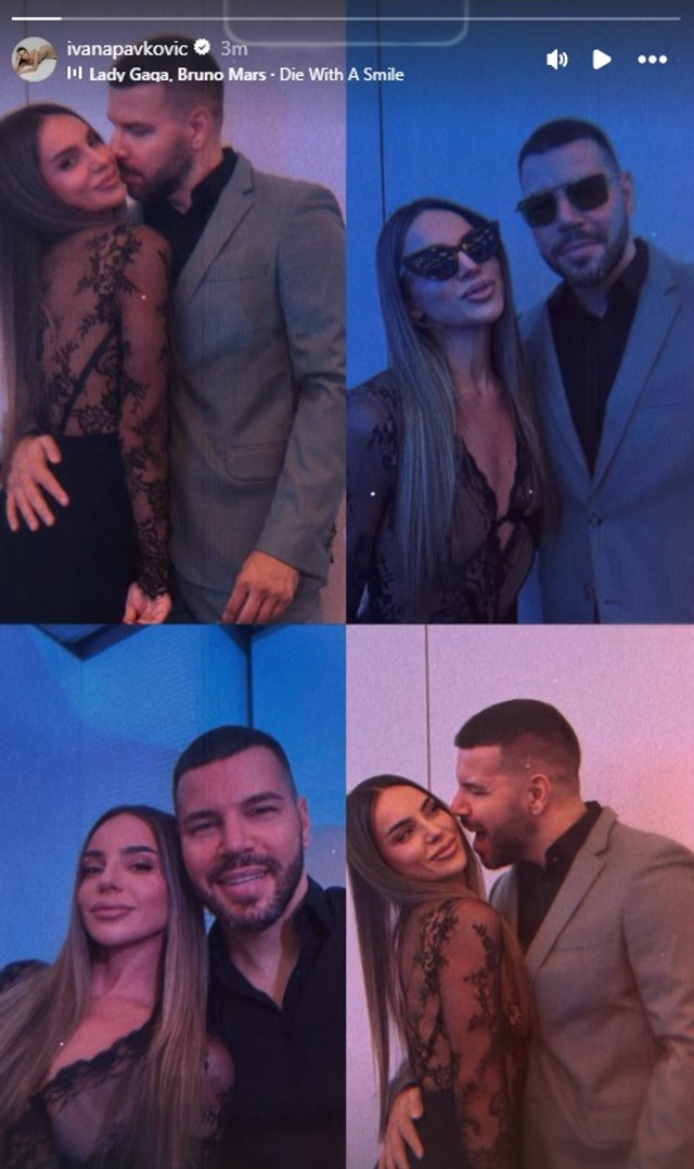 Ivana Pavković i Petar Mitić (Foto: Instagram/ivanapavkovic)