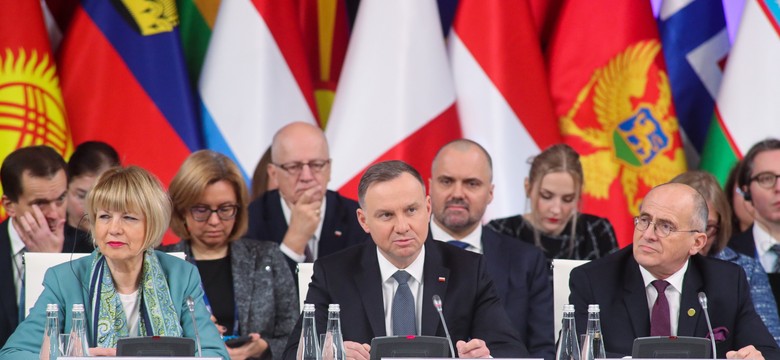 Prezydent na posiedzeniu OBWE w Łodzi: Jedno z państw członkowskich dopuściło się pogwałcenia wszystkich zasad