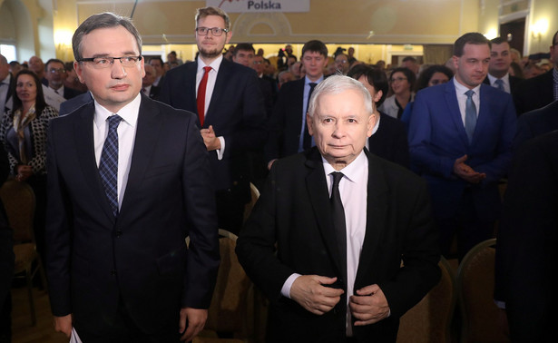 Zbigniew Ziobry i Jarosław Kaczyński