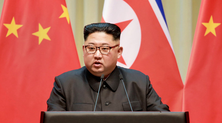 A rezsim vezetője, Kim Dzsongun egyre barátságosabb/Fotó: AFP