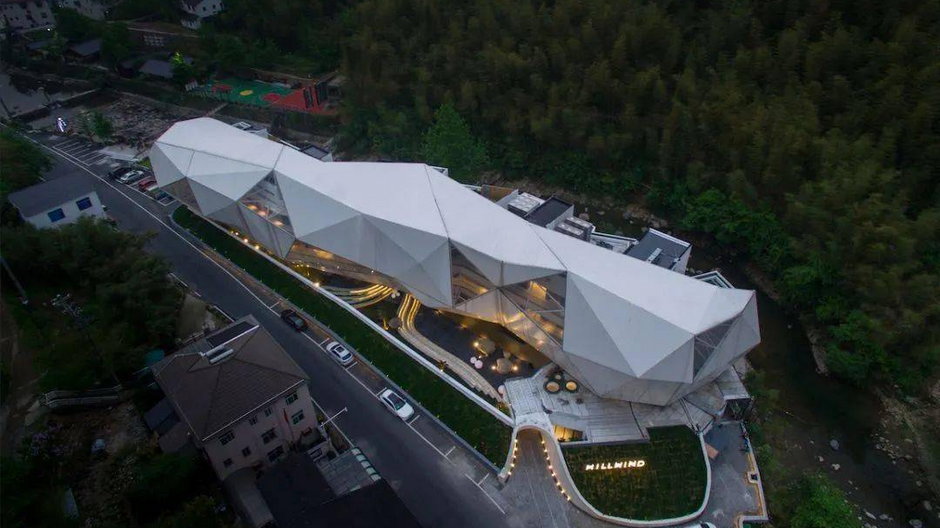 Hotel Hill Wind, Huzhou w Chinach, projekt: Huafang Wang