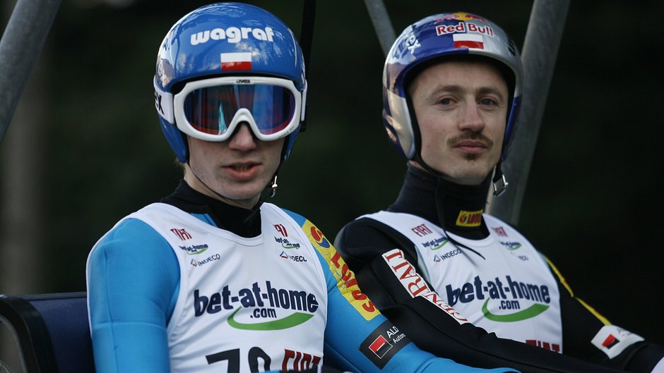 Kamil Stoch i Adam Małysz