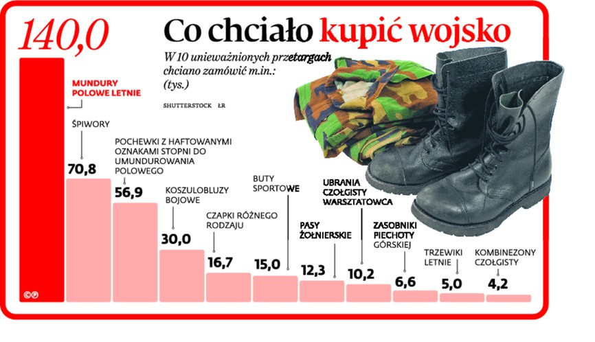 Co chciało kupić wojsko