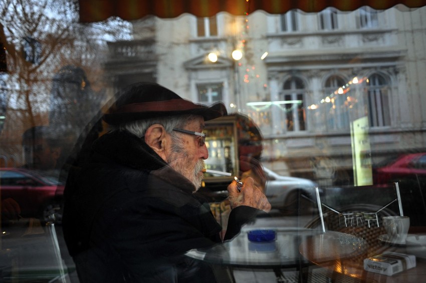 Kafić - ilustracija