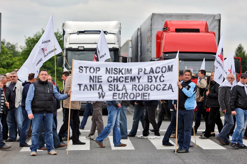 Protest pracwoników