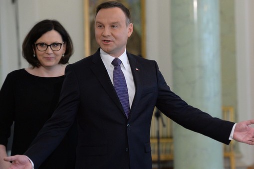 Małgorzata Sadurska, Andrzej Duda