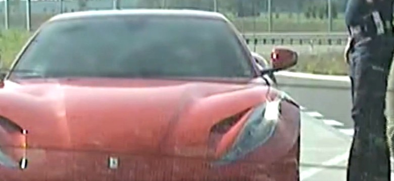 Ferrari pędził niemal 220 km/h. Sąd nie miał dla niego litości