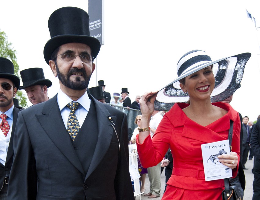 Spolja su delovali kao srećan par - šeik Muhamed i princeza Haja