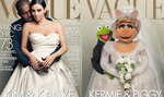 Internet kpi ze ślubnej okładki Kim Kardashian 