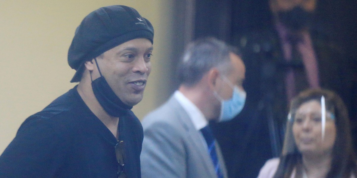 Ronaldinho w sądzie