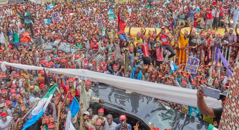 Kwankwaso unveils NNPP Secretariat in Lagos. [Twitter:NNPP]