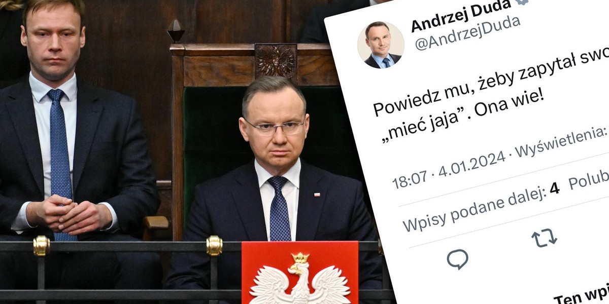 Marcin Mastalerek tłumaczy wpadkę prezydenta Andrzeja Dudy.