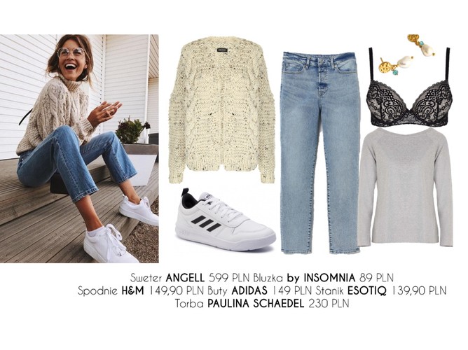 Jesienne STYLIZACJE ze swetrami