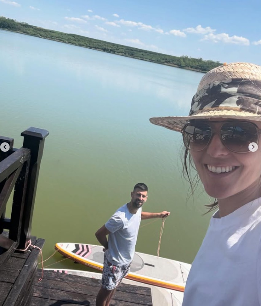 Jelena i Novak Đoković 