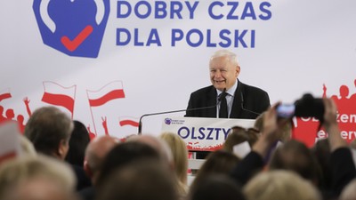 Prezes PiS Jarosław Kaczyński