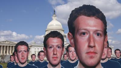 Facebook CEO Mark Zuckerberg Testifies Before US Senate