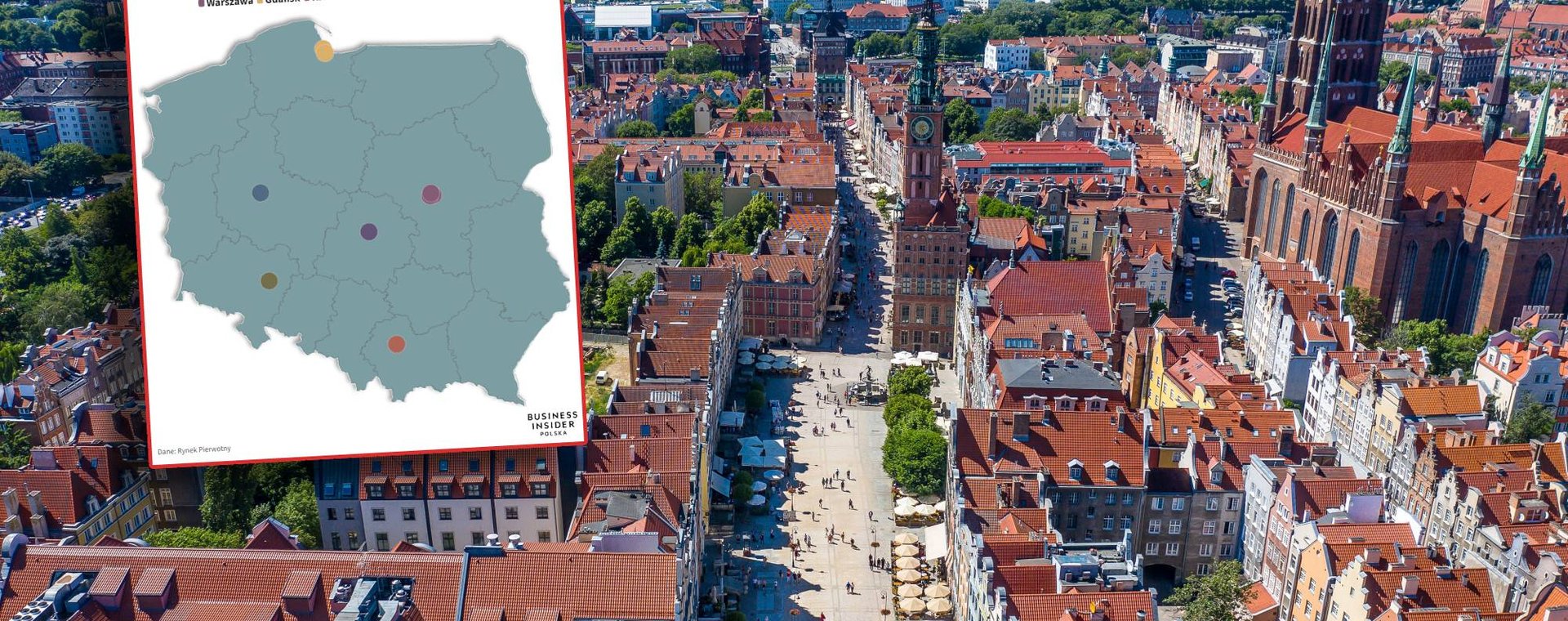 Gdzie nieruchomości są najdroższe? Gdańsk (na zdjęciu) depcze po piętach stolicy.