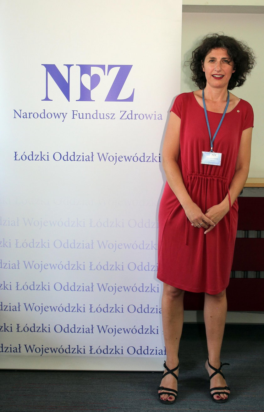 Anna Leder, rzecznik NFZ w Łodzi