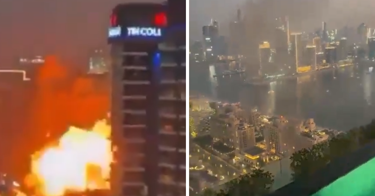 Atak na Dubaj. Eksplozja w stolicy Bahrajnu. Irańskie drony uderzył w luksusowy hotel i wieżowiec. Są ranni