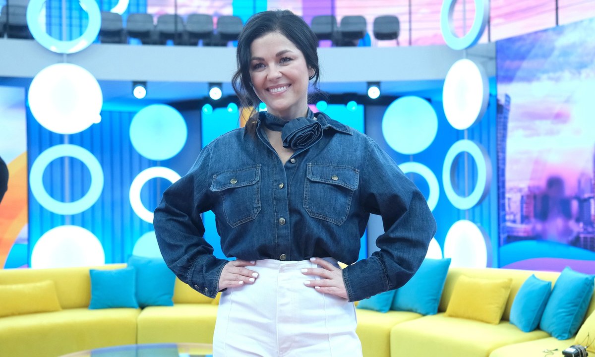 Kasia Cichopek na zimowej wycieczce. Spójrzcie tylko na jej sweter