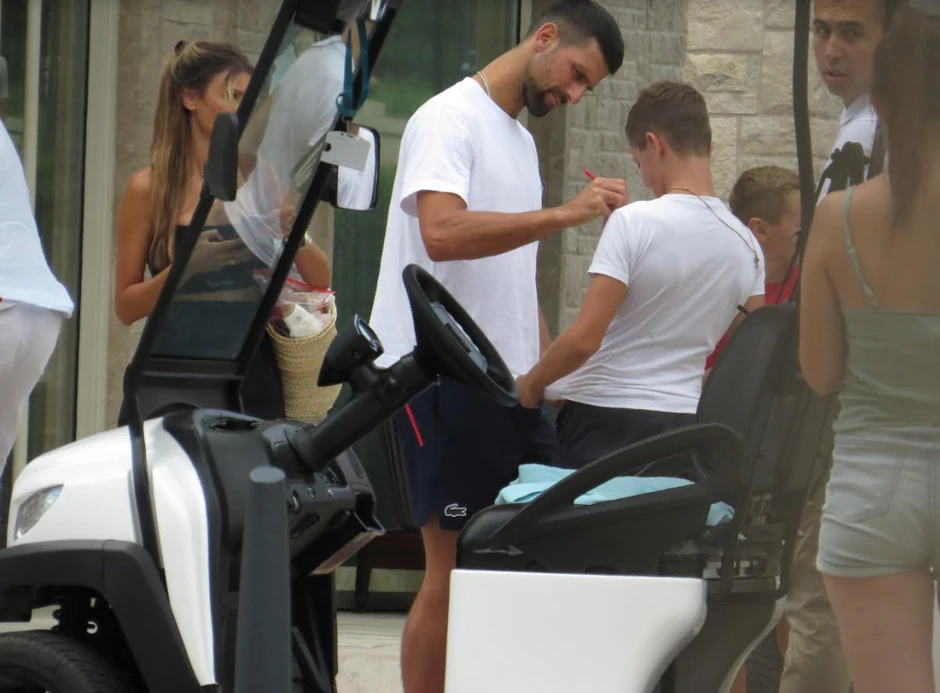 Novak Đoković u Crnoj Gori