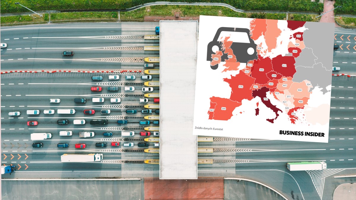 Polska szóstym najbardziej zmotoryzowanym krajem Unii. Elektryków wciąż unikamy