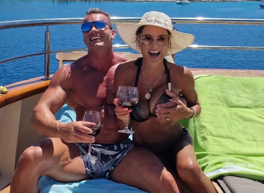 Zora Czoborová s manželom.