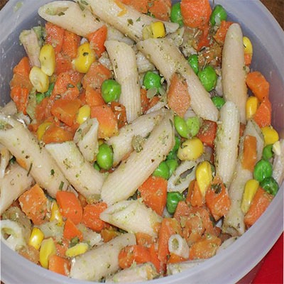 Zöldséges penne