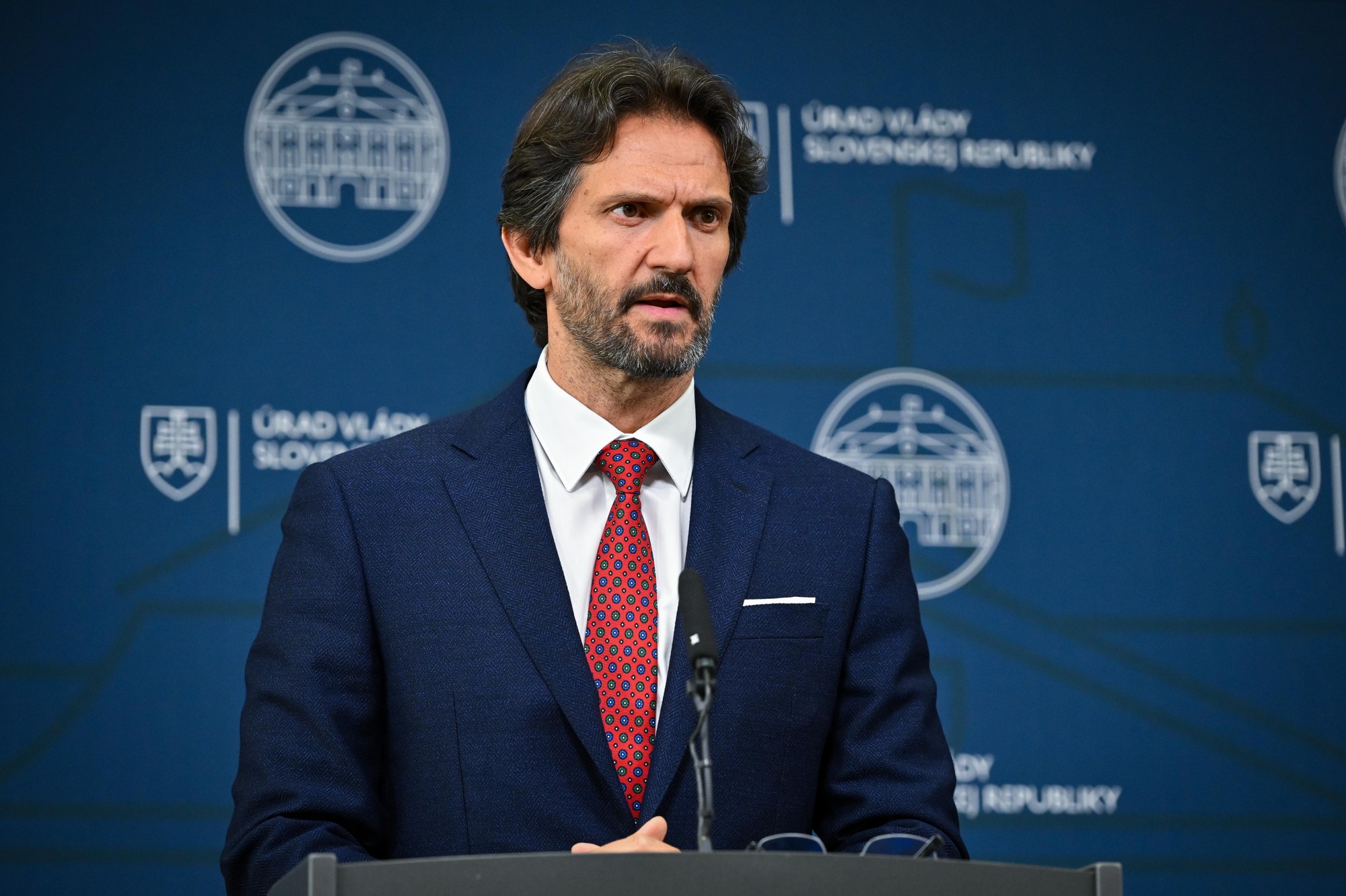 Vicepremiér a minister obrany Robert Kaliňák.