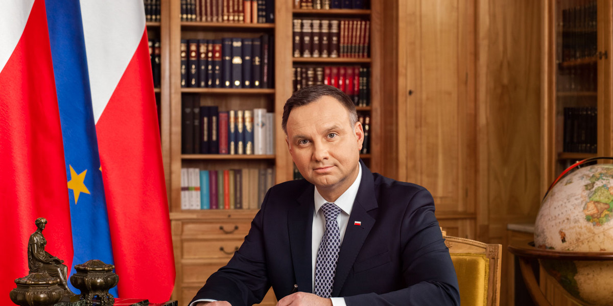 Prezydent Andrzej Duda.