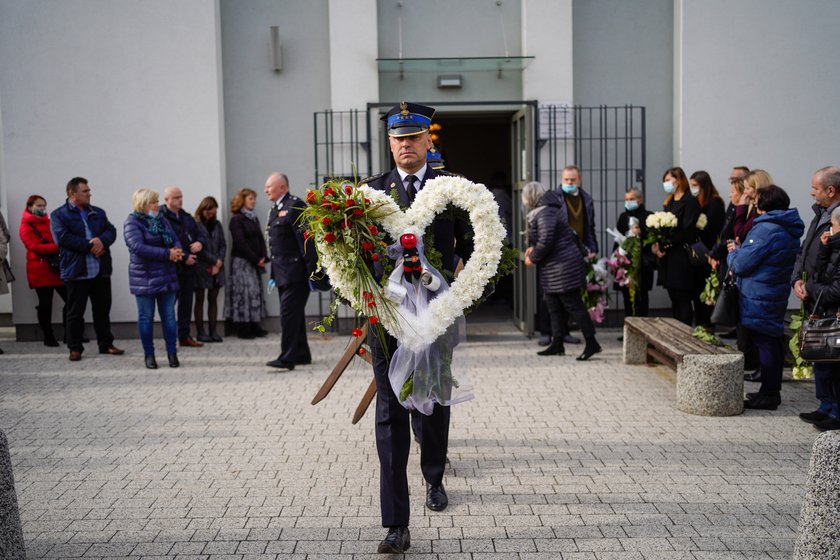 Pogrzeb Emilii Jadczak, druhny OSP Łódź Mikołajew