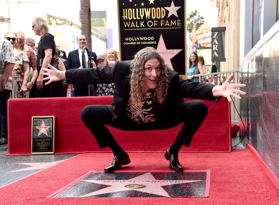 "Weird Al" Yankovic odsłania swoją gwiazdę