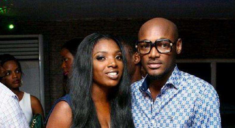 Annie and 2face Idibia